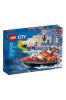 Lego CITY 60373 Łódź strażacka